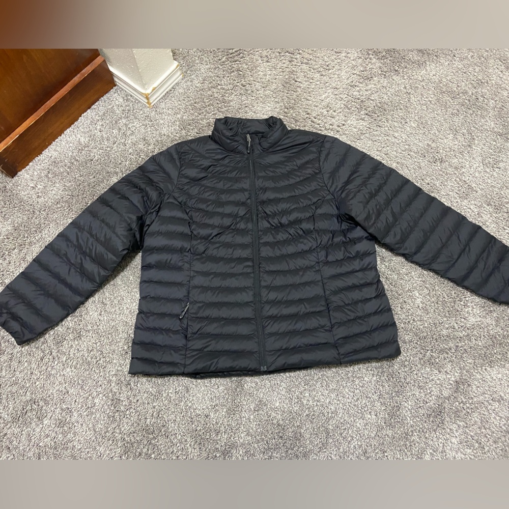 32 degrees down feather puffer jacket Womens XL black